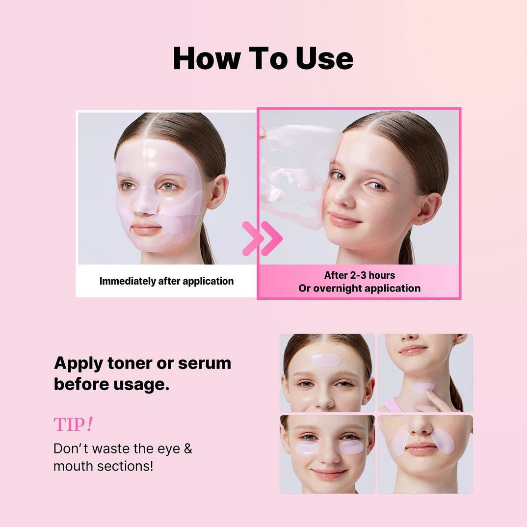 COSRX The Peptide Collagen Lifting Glow Hydrogel Mask