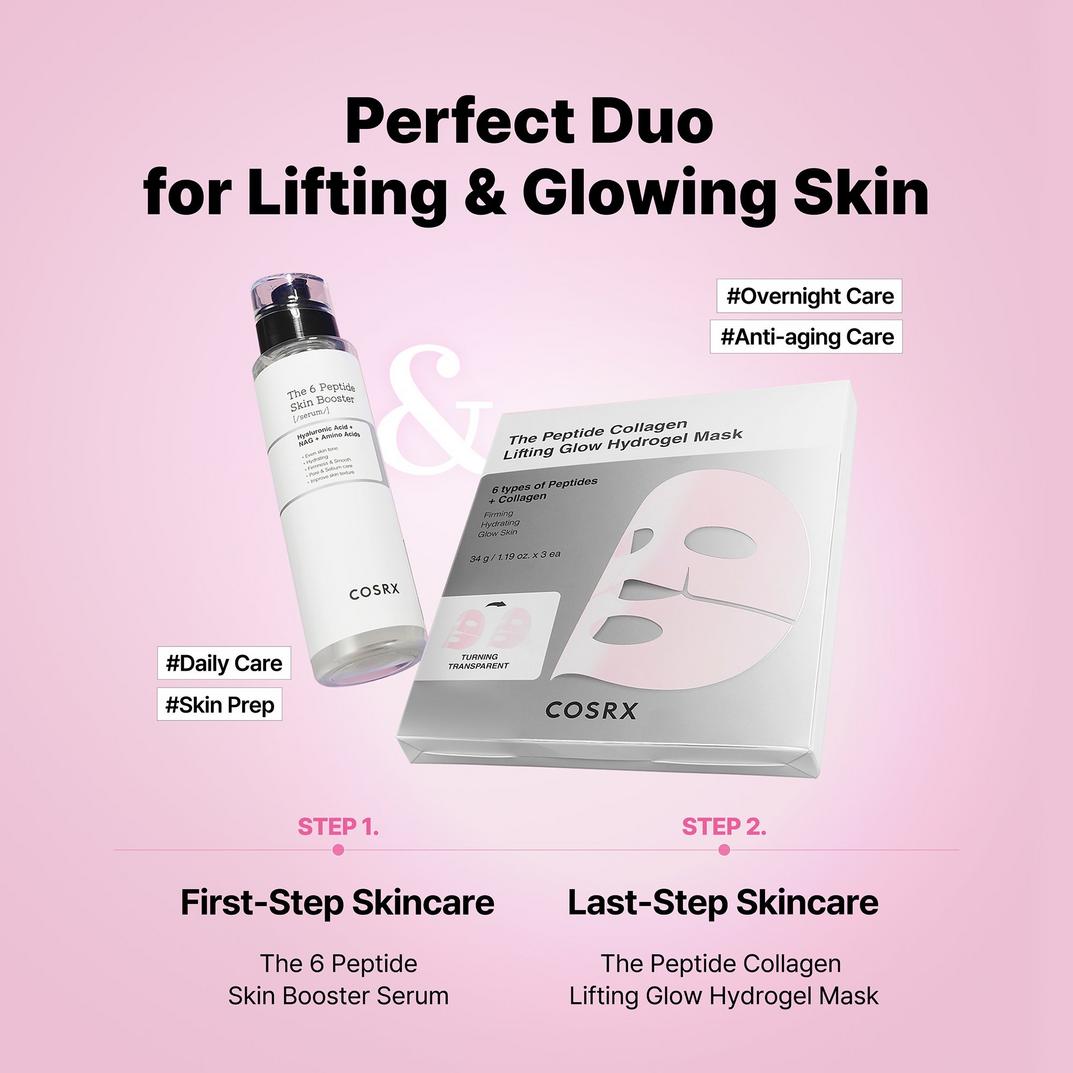 COSRX The Peptide Collagen Lifting Glow Hydrogel Mask