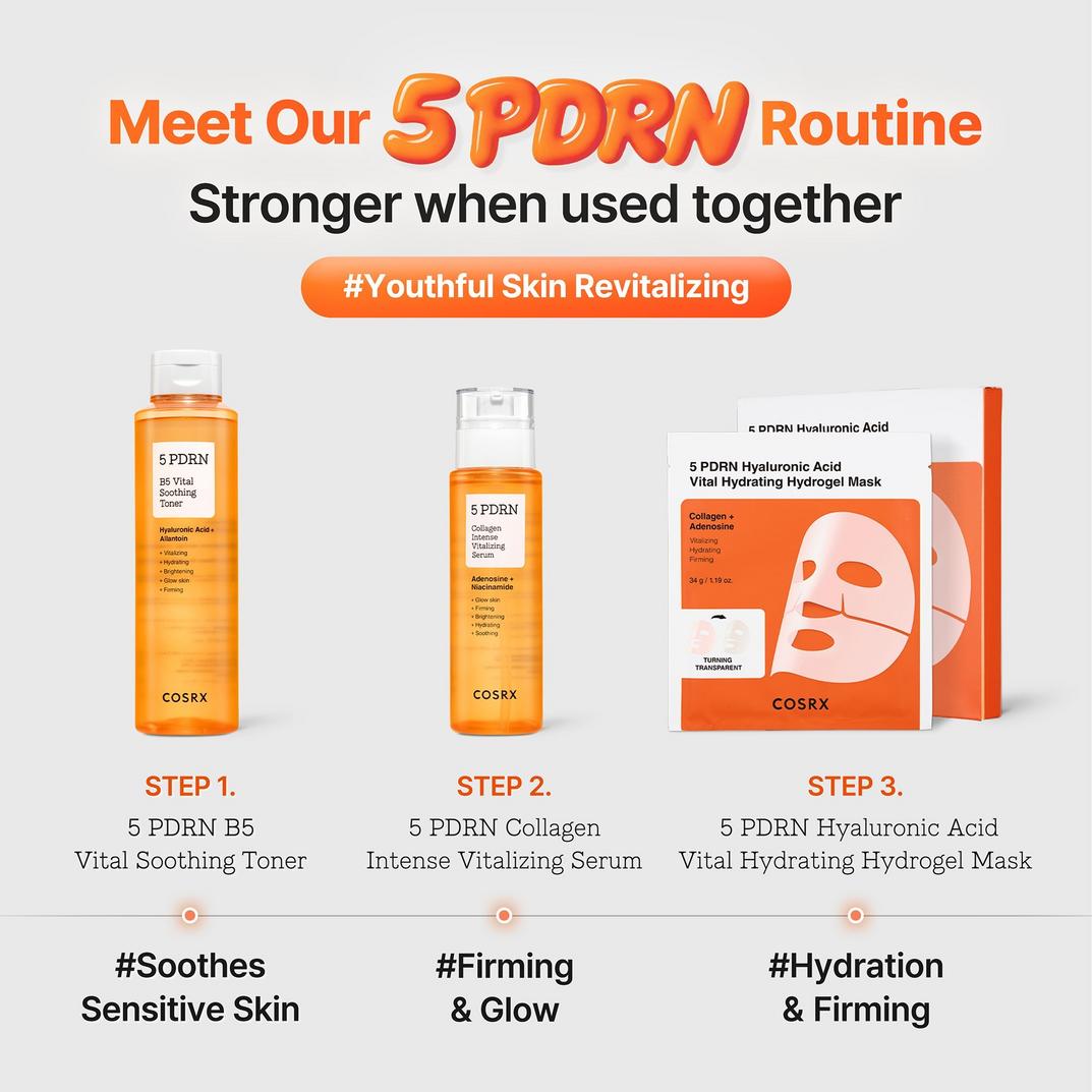COSRX 5 PDRN B5 Vital Soothing Toner