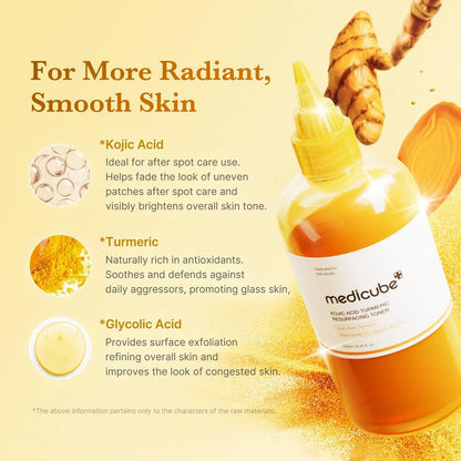 medicube Kojic Acid Turmeric Resurfacing Toner