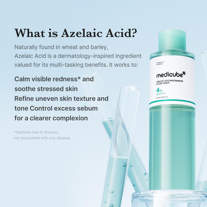 medicube Azelaic Acid Niacinamide Clarifying Toner