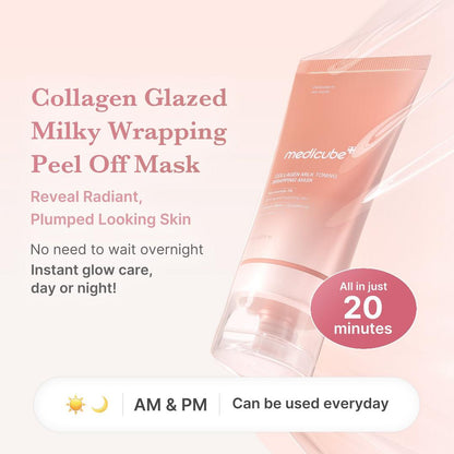 medicube Collagen Milk Tonning Wrapping Mask