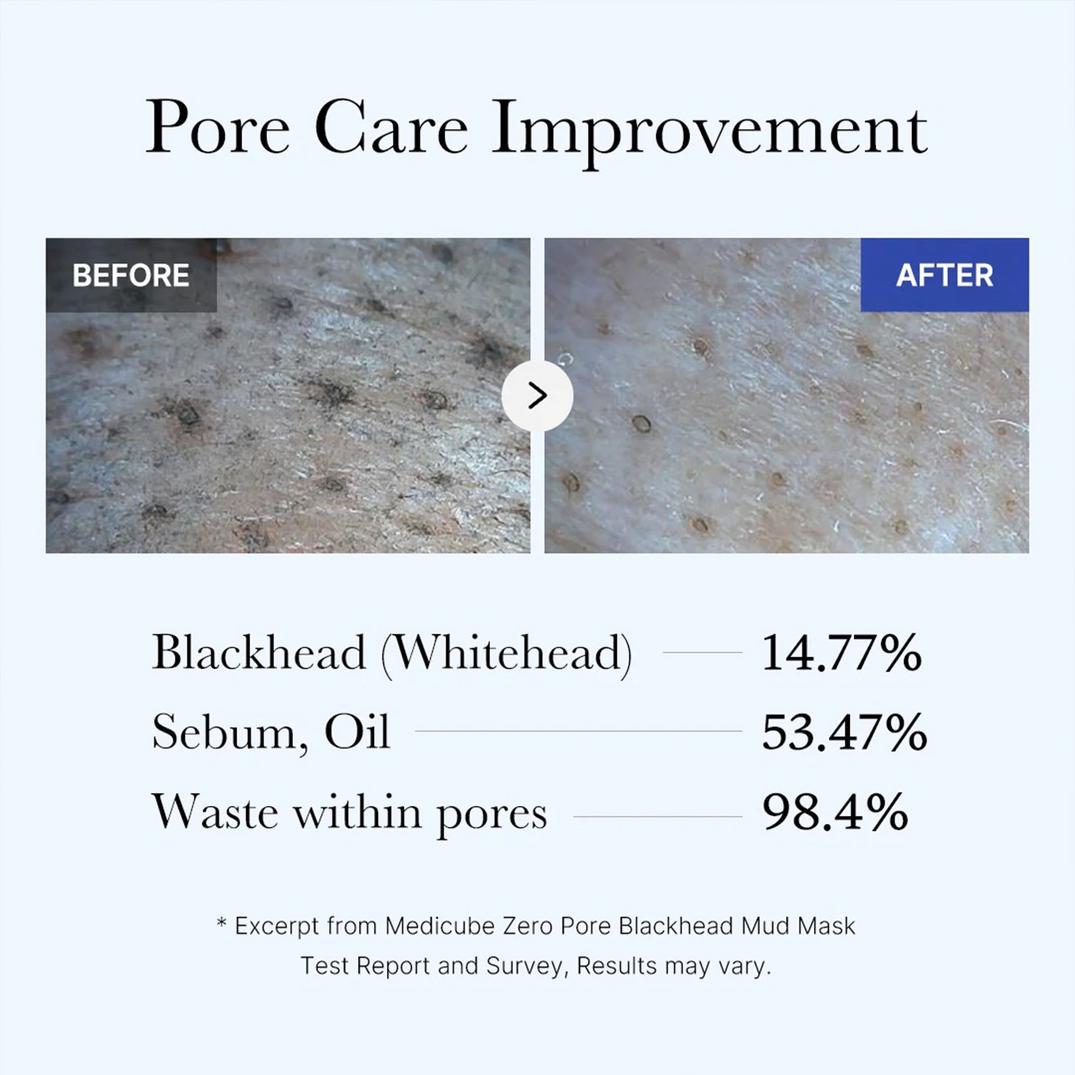 medicube Zero Pore Blackhead Mud Mask