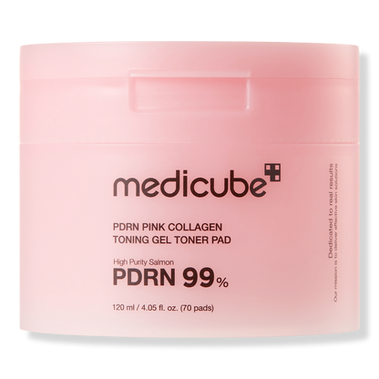 medicube PDRN Pink Collagen Toning Gel Toner Pad