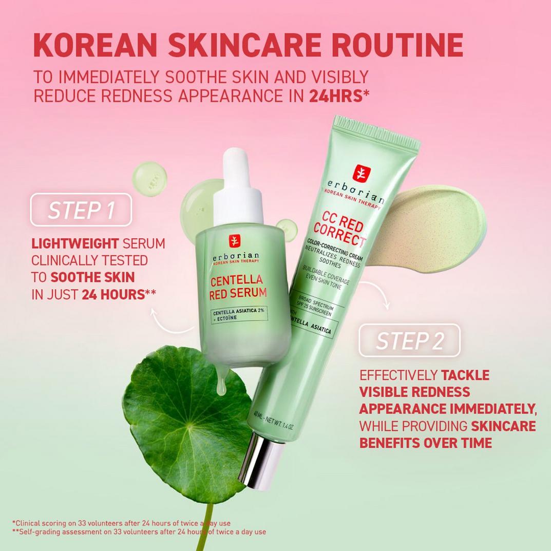 Erborian Centella Red Serum with Korean Centella Asiatica Extract