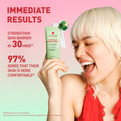 Erborian Centella Barrier Cream Cica Repair Balm, Strengthen Skin Barrier & Soothe Skin