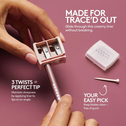 FENTY BEAUTY by Rihanna Traced Out Dual Pencil Sharpener