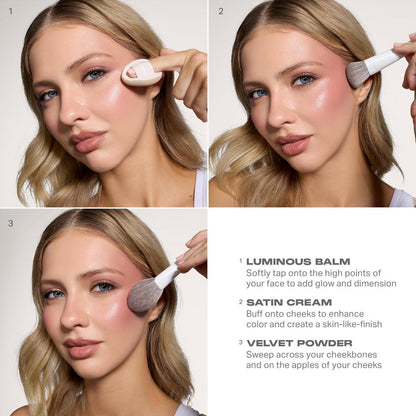 Morphe Cheek Thrills Multi-Finish Face Trio