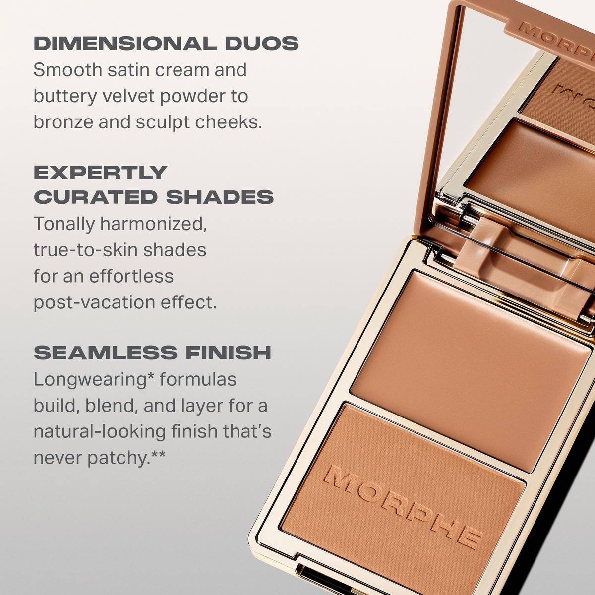 Morphe Cheek Thrills Bronze & Tone Duo