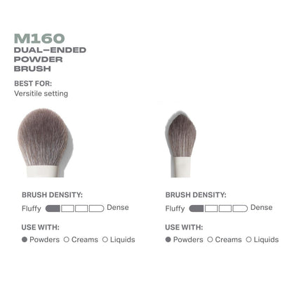 Morphe M160 Dual-Ended Powder Brush