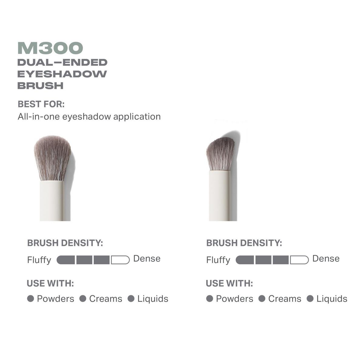 Morphe M300 Dual-Ended Eyeshadow Brush