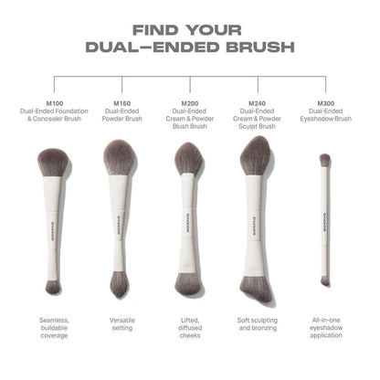 Morphe M300 Dual-Ended Eyeshadow Brush