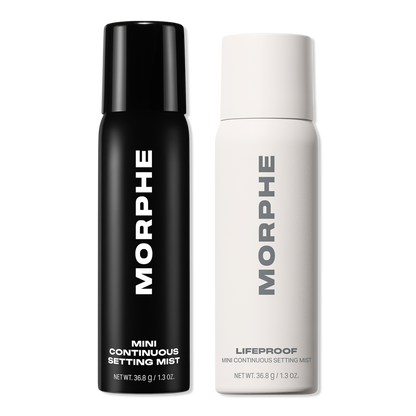Morphe Set For Life Mini Continuous Setting Mist Duo