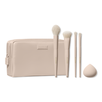 Morphe Oat Latte 5-Piece Face & Eye Brush Set