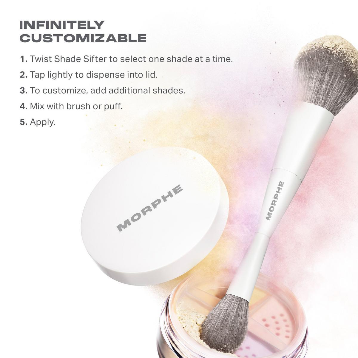 Morphe Bake & Set Loose Powder Quad