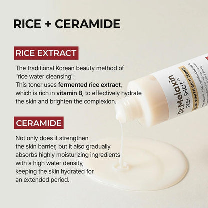 Dr. Melaxin Peel Shot Glow White Rice Toner