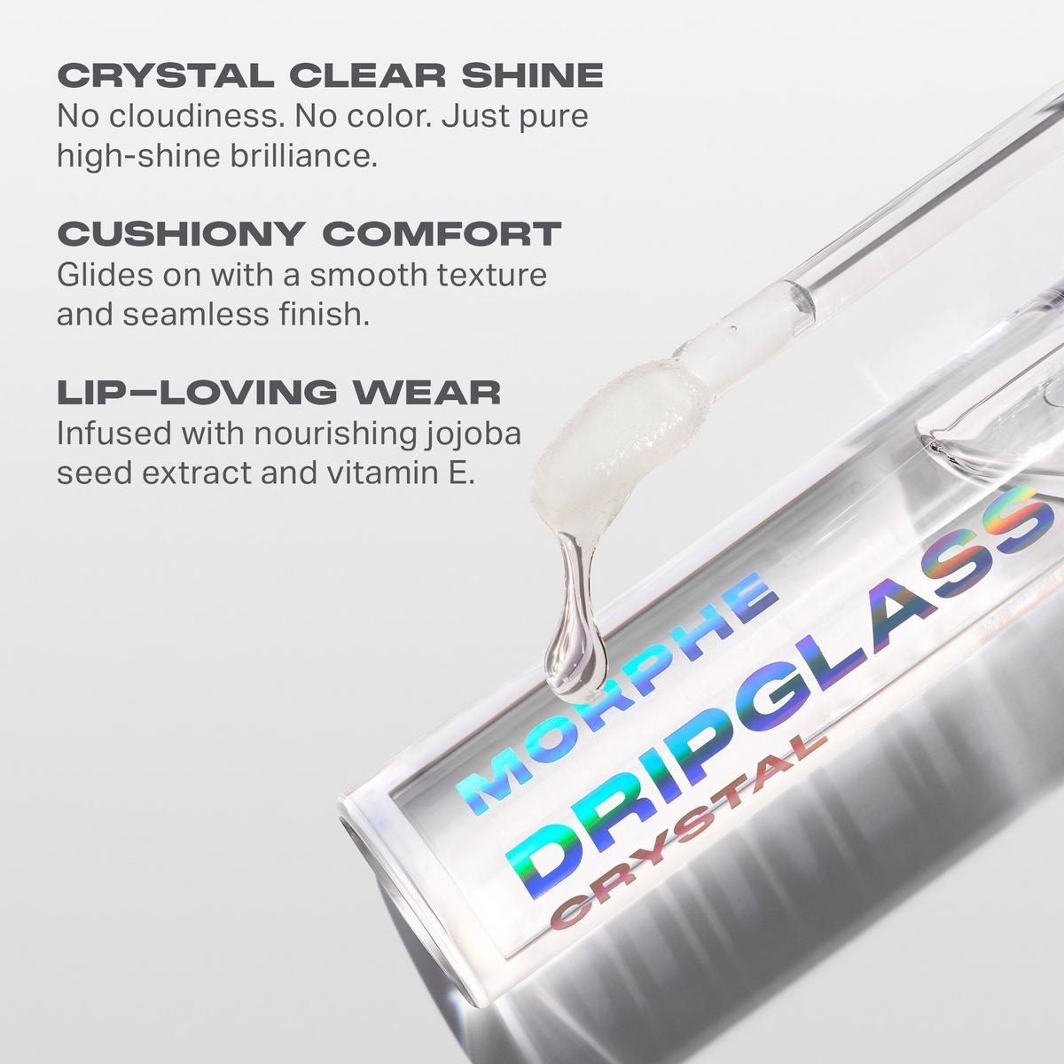 Morphe Dripglass Crystal Super Shine Lip Gloss
