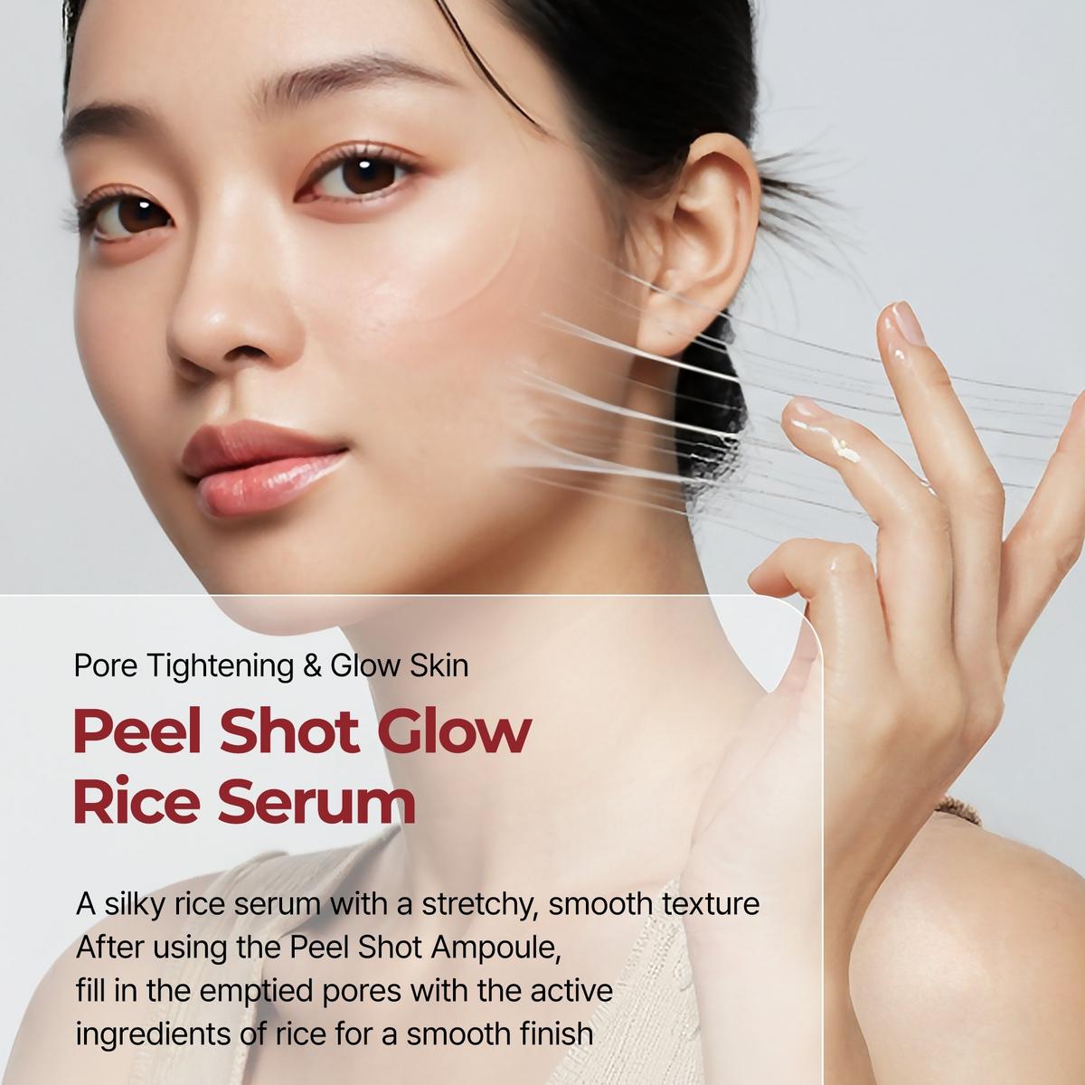 Dr. Melaxin Peel Shot Glow White Rice Serum