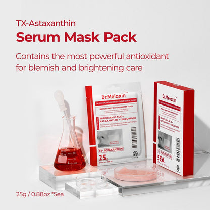 Dr. Melaxin TX-Astaxanthin Brightening Serum Mask