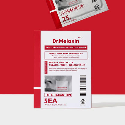 Dr. Melaxin TX-Astaxanthin Brightening Serum Mask