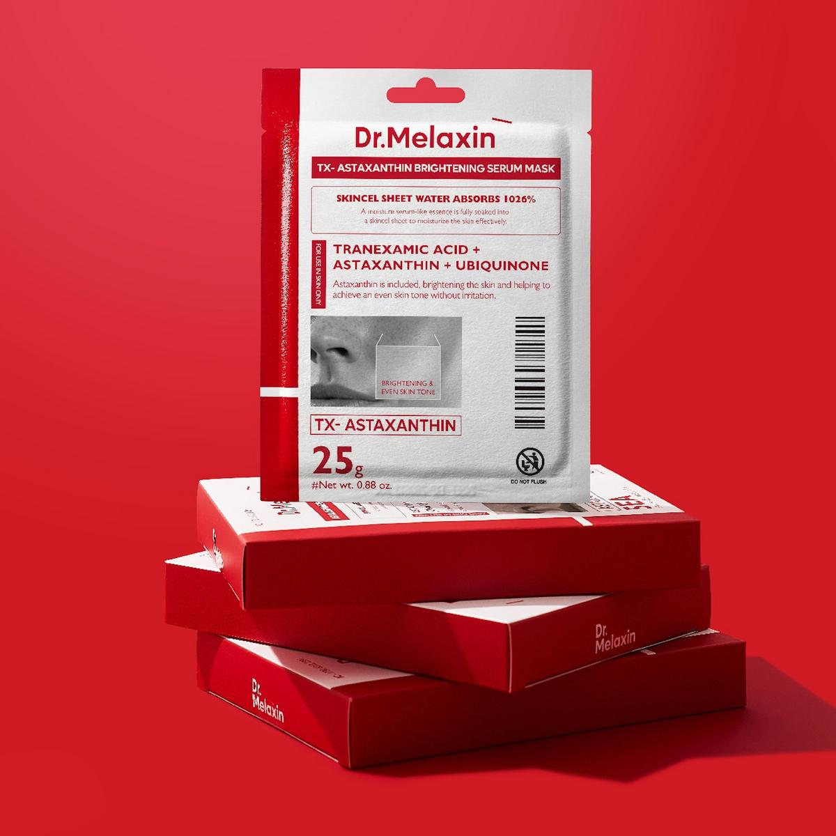 Dr. Melaxin TX-Astaxanthin Brightening Serum Mask