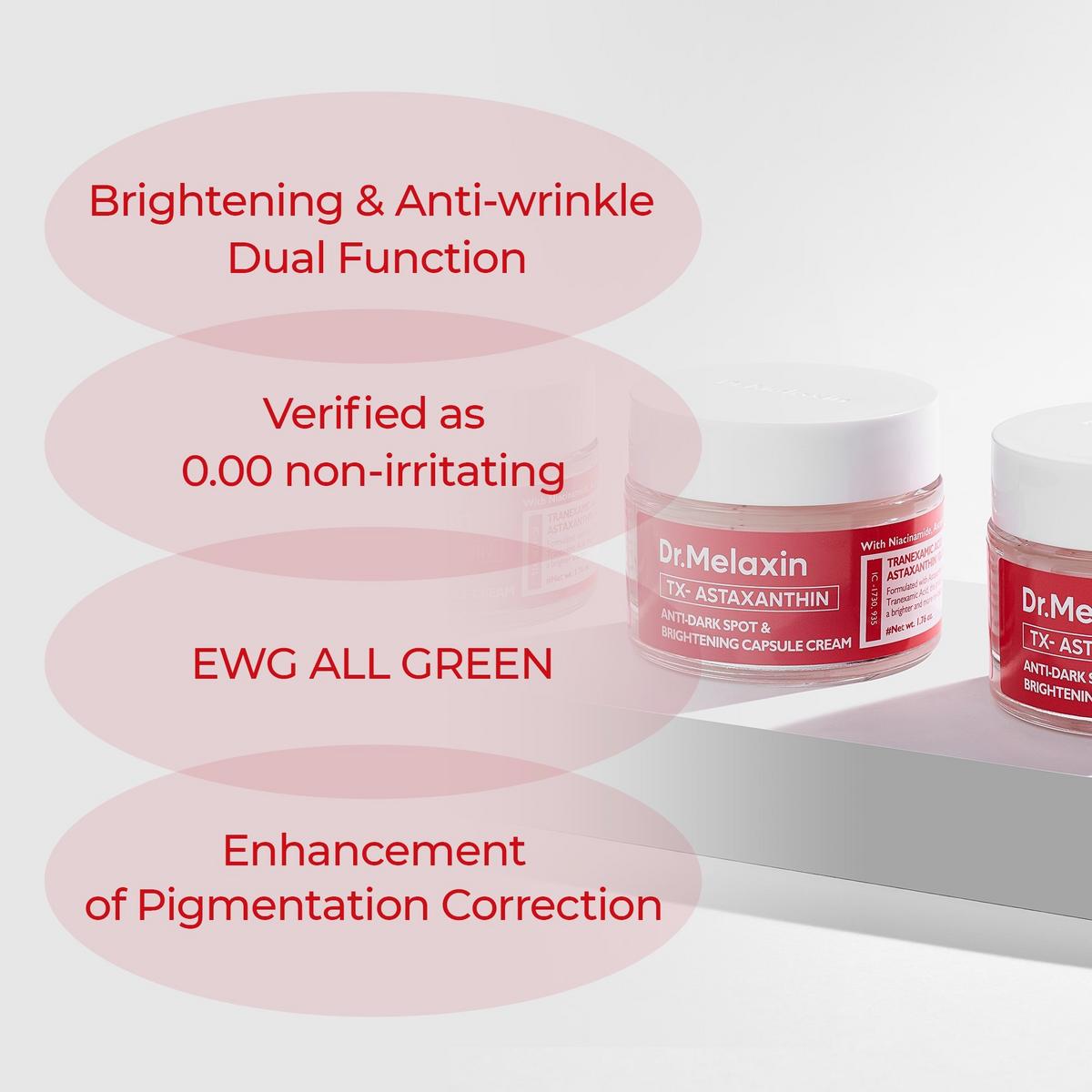 Dr. Melaxin TX-Astaxanthin Anti-Dark Spot & Brightening Capsule Cream