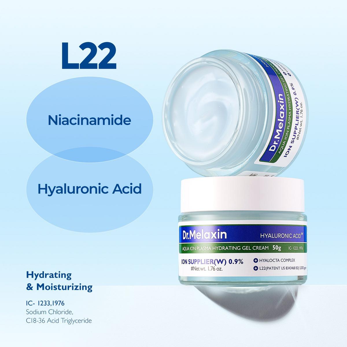 Dr. Melaxin Aqua Ion Plasma Hydrating Gel Cream