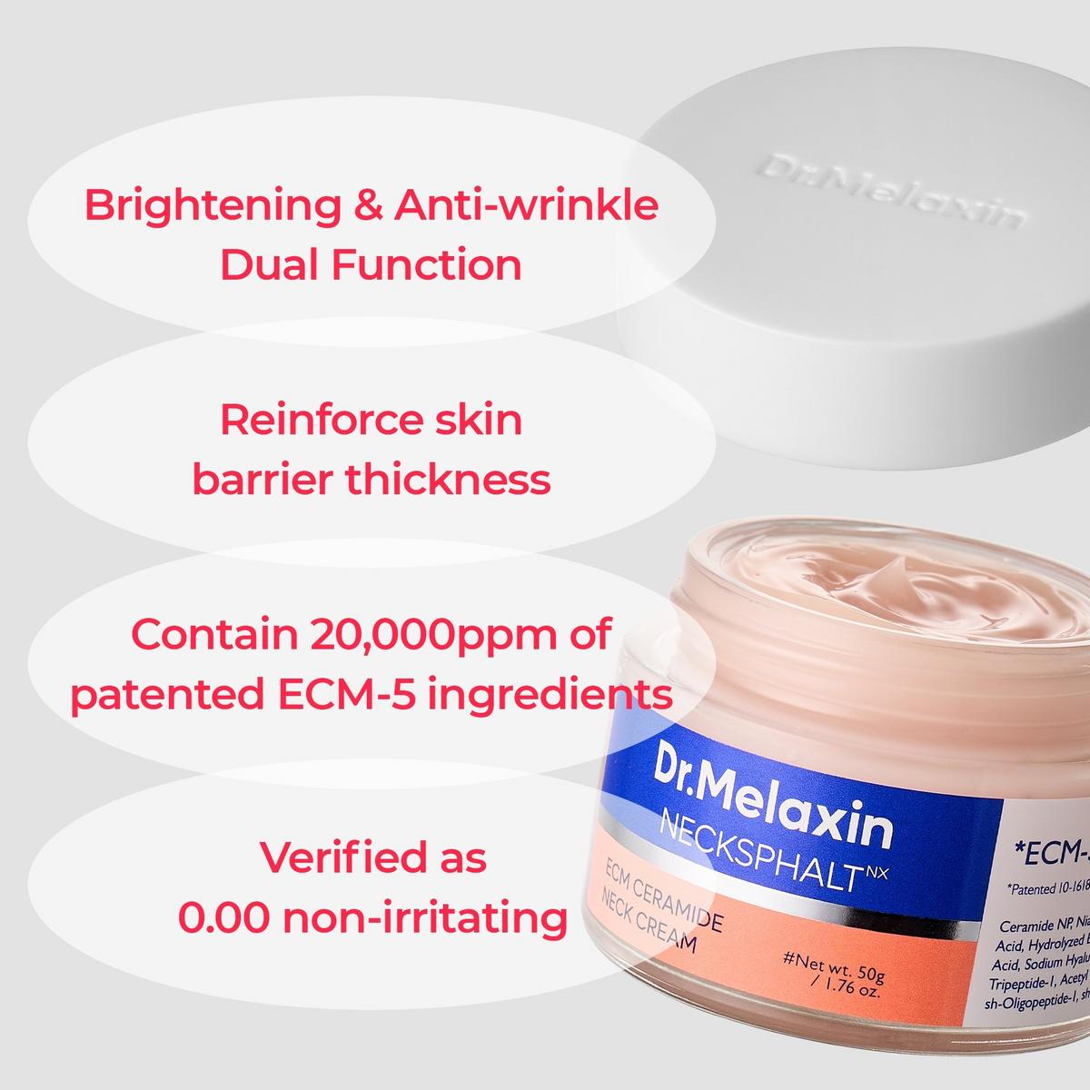 Dr. Melaxin Necksphalt ECM Ceramide Neck Cream