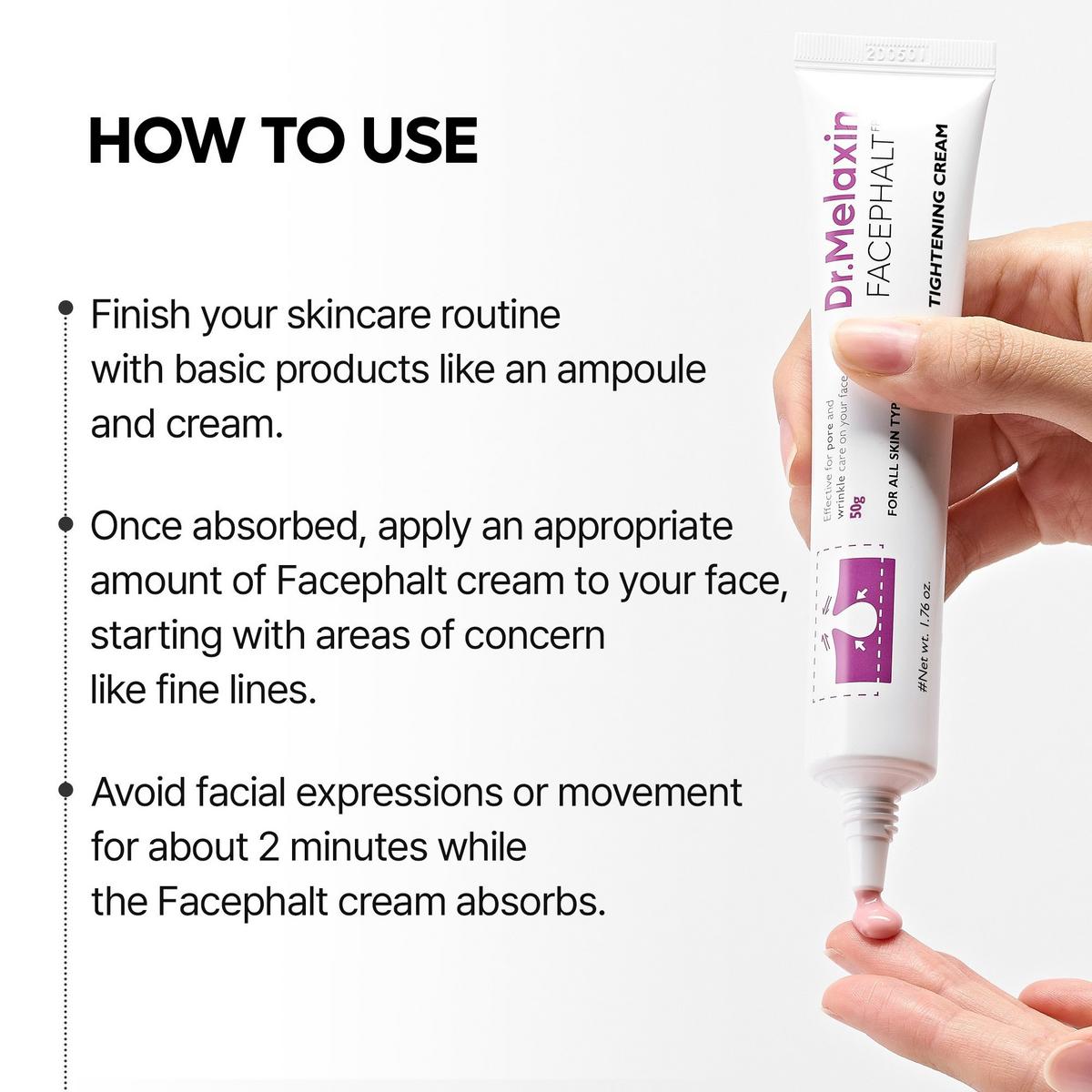 Dr. Melaxin Facephalt Tightening Cream