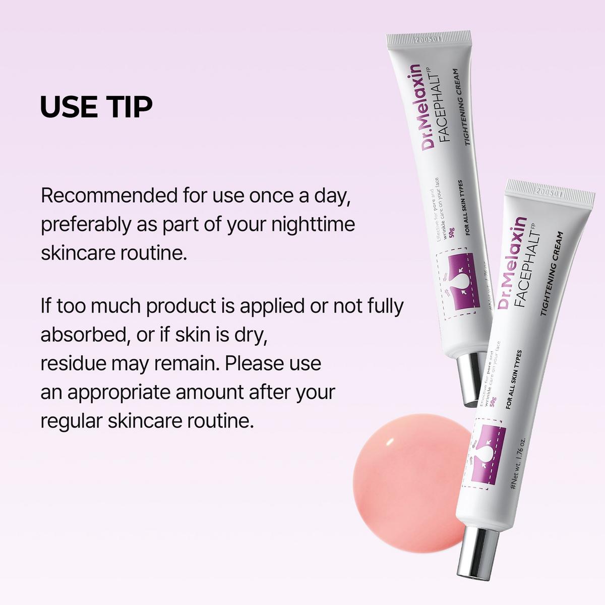 Dr. Melaxin Facephalt Tightening Cream