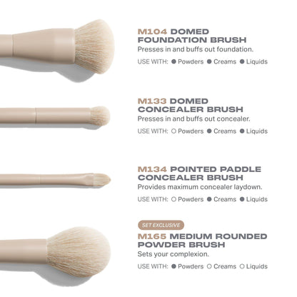 Morphe Custom Blends 12-Piece Face & Eye Brush Set