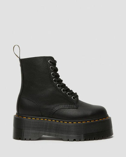 Dr Martens 1460 Max Leather Platform Boots - Black
