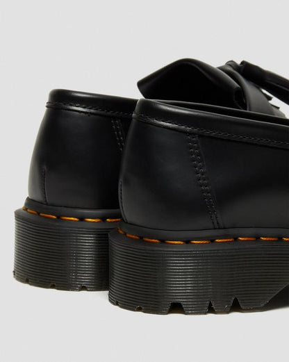 Dr. Martens Adrian Bex Smooth Leather Tassel Loafers Black - Mens
