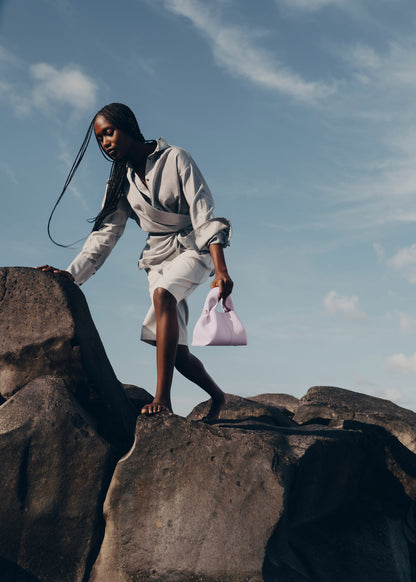 Polene Numero Neuf Mini Textured Wisteria