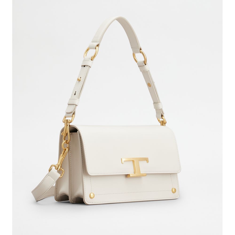 Tods Shoulder Bag Mini White
