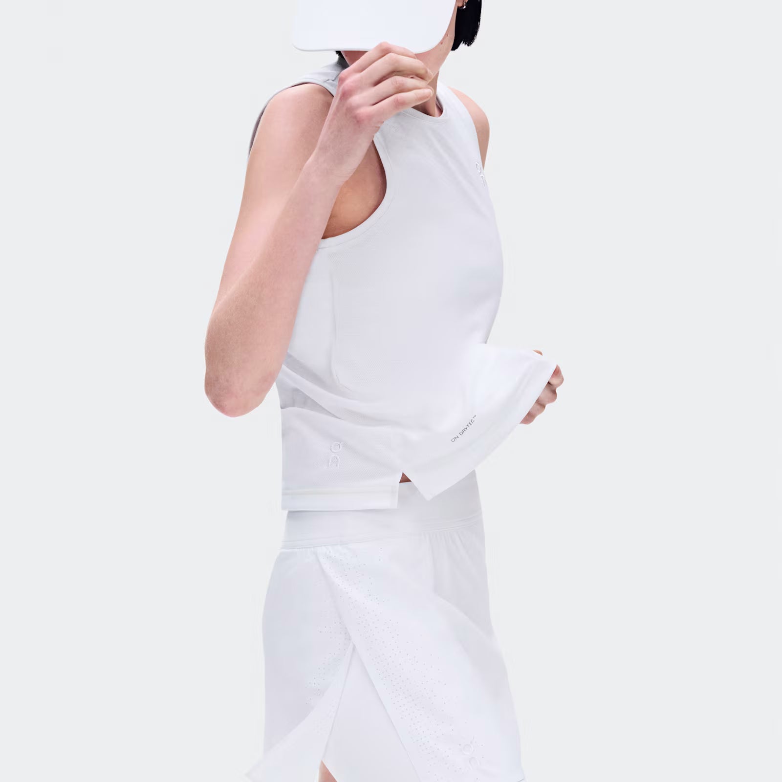 On Court Skirt Split Ldn White (Women'S)