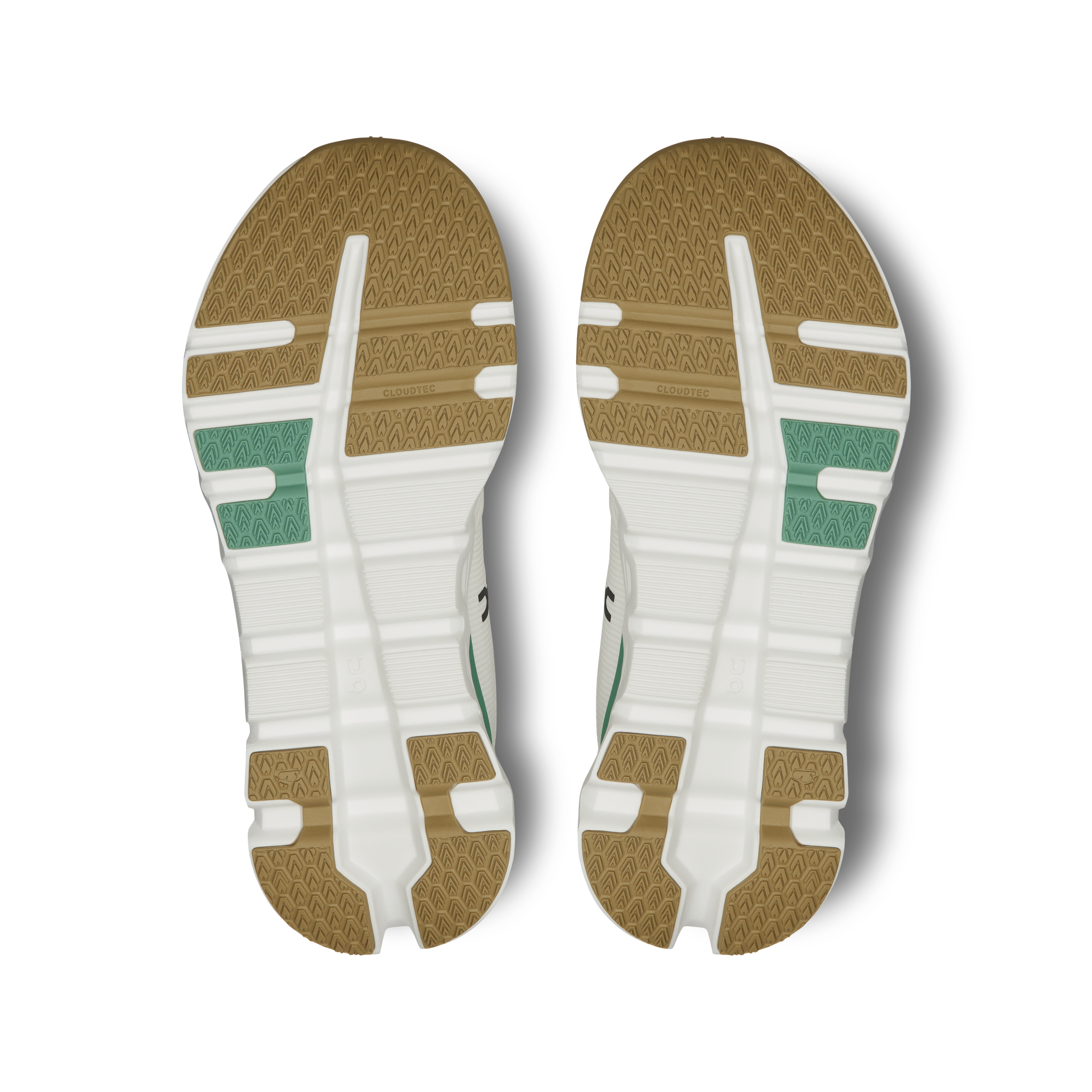 on running cloudrunner 2 white green (women's)