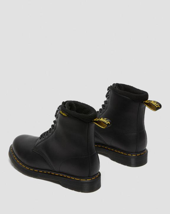 Dr. Martens 1460 Warmwair Leather Lace Up Boots Black - Mens
