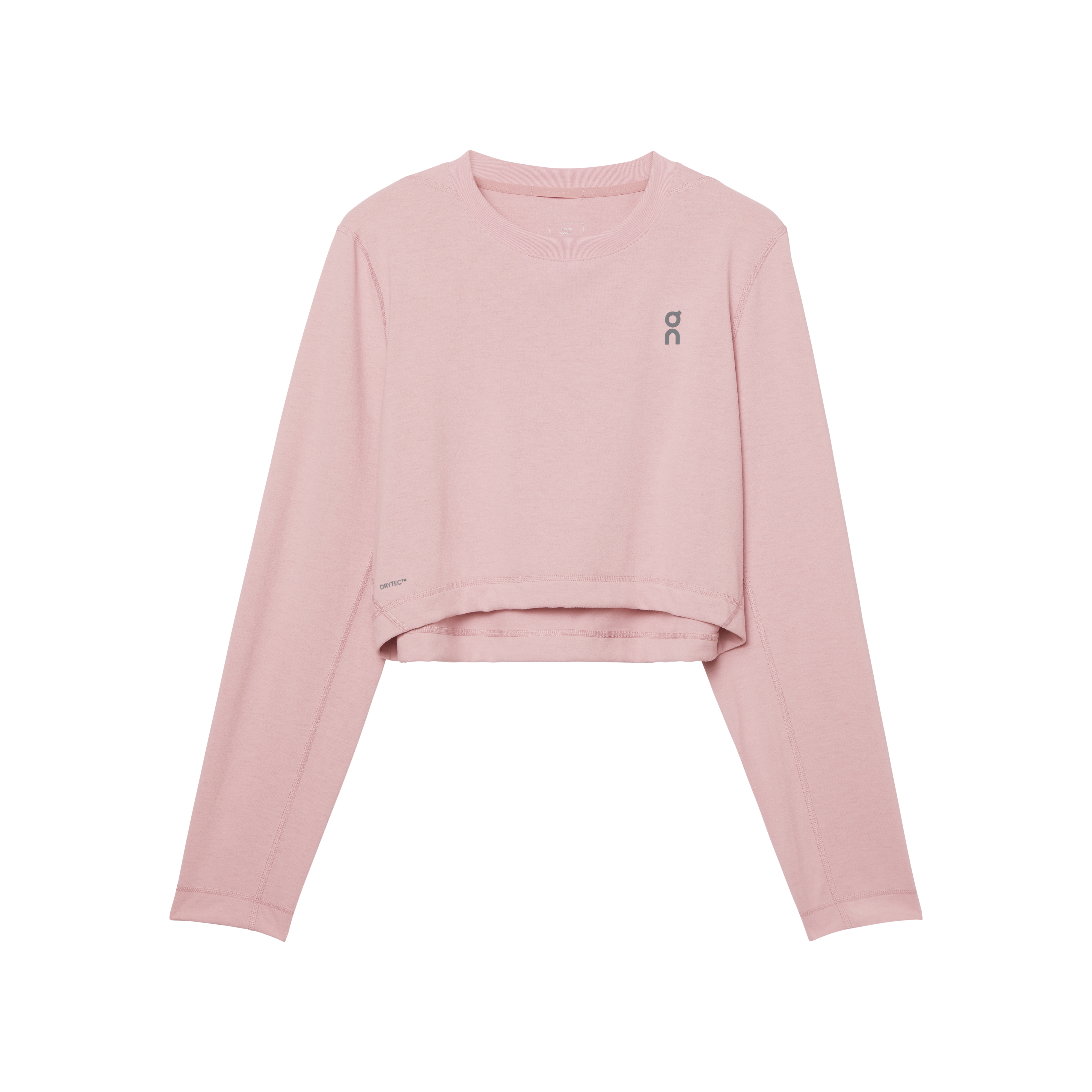 on train long-t crop graphic Mauve (Women's)