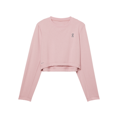 on train long-t crop graphic Mauve (Women's)