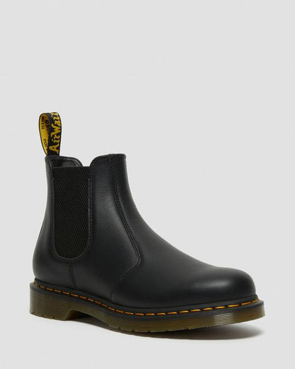 Dr. Martens 2976 Nappa Leather Chelsea Boots Black - Womens