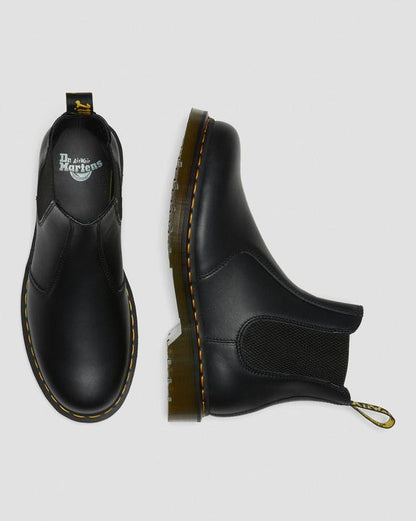 Dr. Martens 2976 Nappa Leather Chelsea Boots Black - Womens