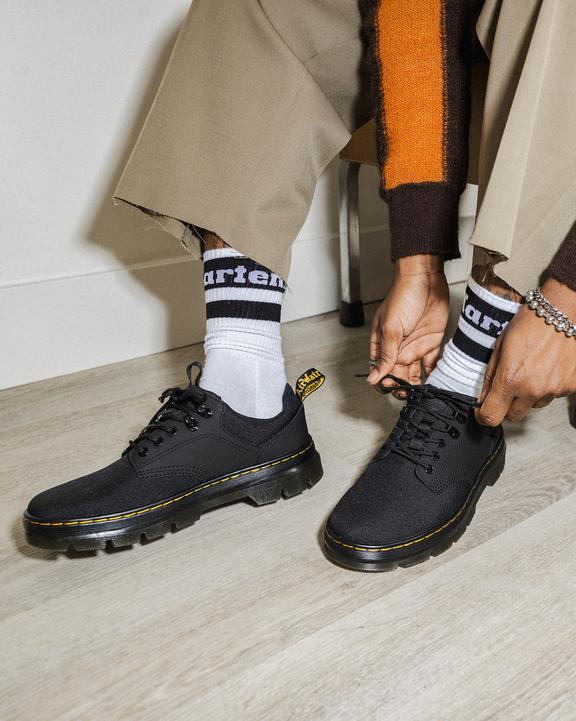 Dr. Martens Reeder Utility Shoes Black - Mens