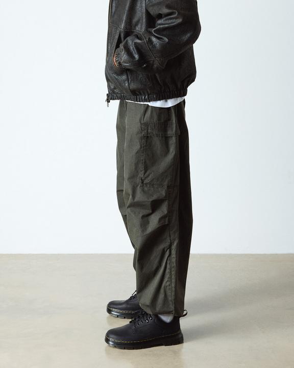 Dr Martens Reeder Wyoming Leather Utility Shoes - Black