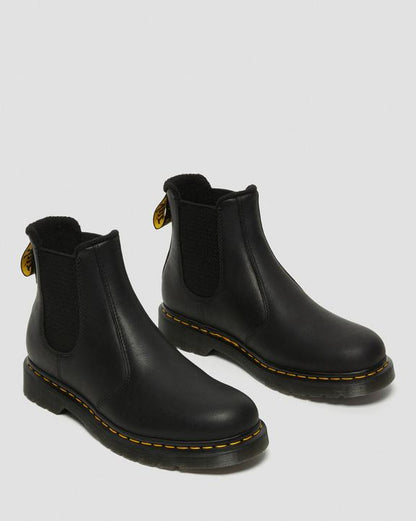 Dr. Martens 2976 Warmwair Leather Chelsea Boots Black - Mens
