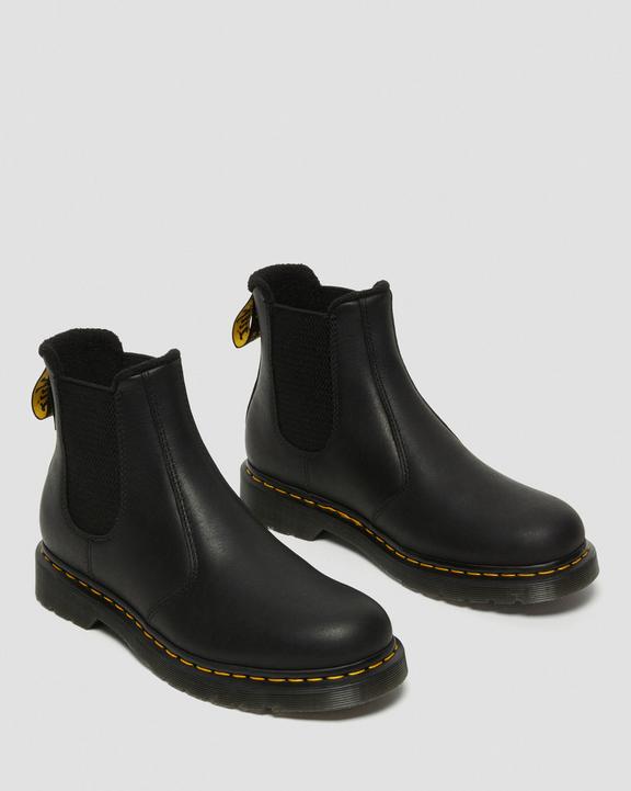 Dr. Martens 2976 Warmwair Leather Chelsea Boots Black - Mens