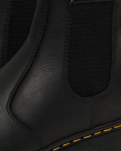 Dr. Martens 2976 Warmwair Leather Chelsea Boots Black - Mens
