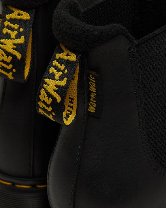 Dr. Martens 2976 Warmwair Leather Chelsea Boots Black - Mens