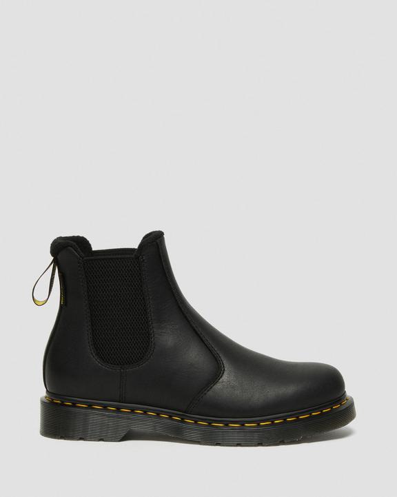 Dr. Martens 2976 Warmwair Leather Chelsea Boots Black - Womens