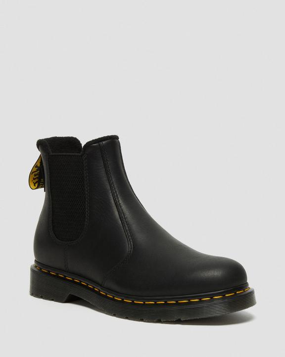 Dr. Martens 2976 Warmwair Leather Chelsea Boots Black - Womens